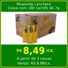 Mostarda Lanchero Sachê - Caixa com 180 sachês de 7g