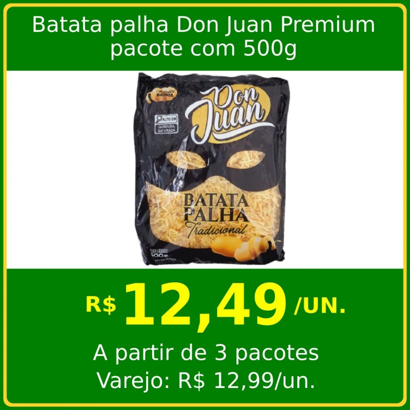 Batata palha Don Juan Premium 500g