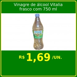 Vinagre de álcool Vitalia 750ml