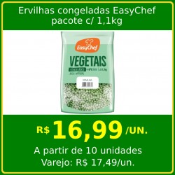 Ervilhas congeladas EasyChef 1,01kg