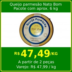 Queijo Parmesão Nato Bom peça