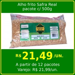 Alho frito Safra Real 500g