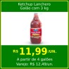 Ketchup Lanchero galão 3 kg