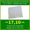 Saco Leitoso 25 x 18 cm - pacote com 1 kg