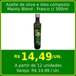 Azeite de oliva e óleo composto Maioly Blend 500ml
