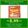 Salsicha Hot Dog Congelada Seara - Pacote 5 kg