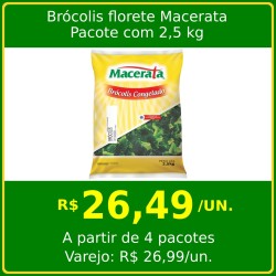 Brócolis florete Macerata 2,5kg
