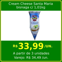 Cream Cheese Santa Maria 1,01kg