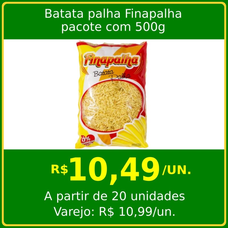 Batata palha Finapalha 500g