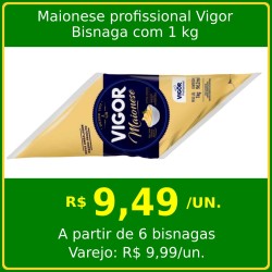 Maionese profissional Vigor - 1kg