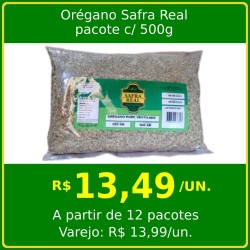 Orégano Safra Real 500g