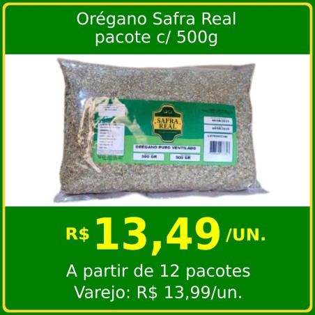 Orégano Safra Real 500g