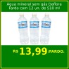 Água Mineral sem Gás Daflora 500ml - fardo com 12 unidades