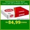 Hambúrguer Mister Beef 32 x 100g