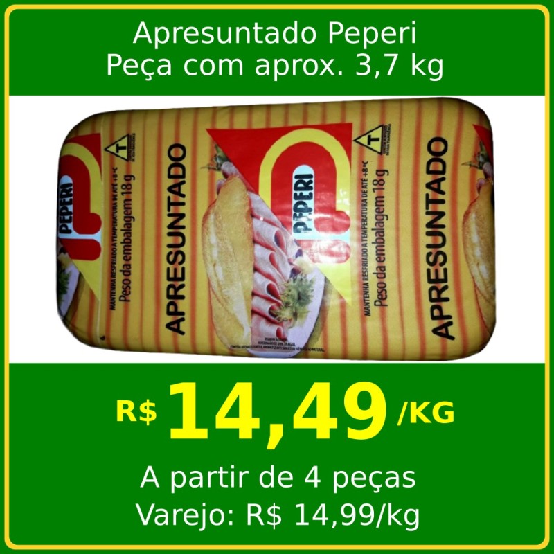 Apresuntado Peperi - Peça