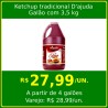 Ketchup Tradicional D'ajuda - Galão 3,5 kg