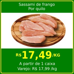 Sassami de Frango - Por quilo