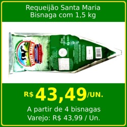 Requeijão Cremoso Santa Maria - Bisnaga 1,5 kg