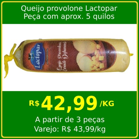 Queijo provolone Lactopar