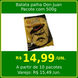 Batata Palha Don Juan - pacote 500g