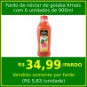 Fardo de néctar de goiaba Kmais com 6 unidades de 900ml