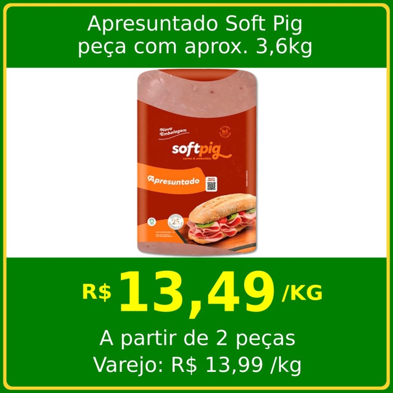 Apresuntado Soft Pig