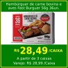 Hambúrguer de carne bovina e aves Fast Burguer 56g