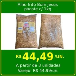 Alho frito Bom Jesus 1kg