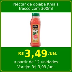 Néctar de goiaba Kmais 300ml