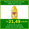 Mostarda Amarela D'ajuda - Galão 3,2 kg