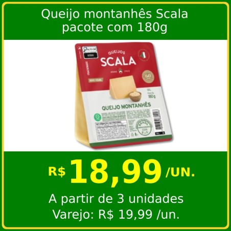 Queijo montanhês Scala 180g