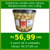 Azeitonas verdes sem caroço Biadora 1,8kg