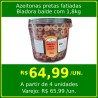 Azeitonas pretas fatiadas Biadora 1,8kg