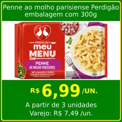 Penne ao molho parisiense Perdigão 300g