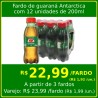 Fardo de guaraná Antarctica 12x200ml