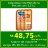 Calabresa Defumada Reta Pamplona - Pacote 2,5 kg