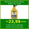 Mostarda amarela Cepêra galão 3,3kg
