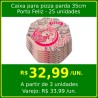 Caixa para pizza parda 35cm Porto Feliz