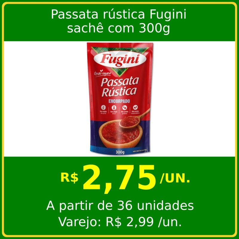 Passata rústica Fugini 300g