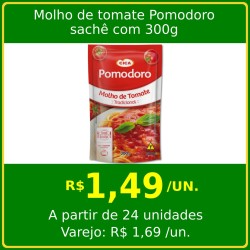 Molho de tomate Pomodoro 300g