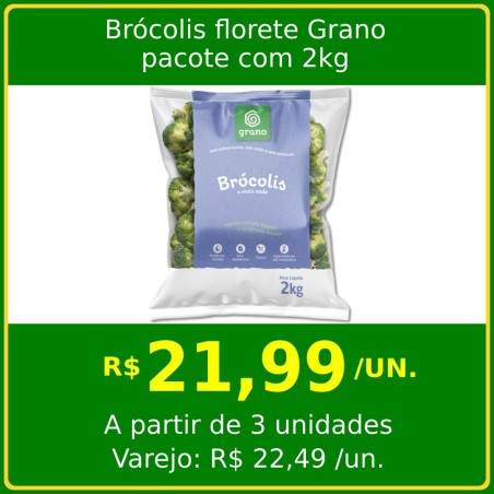 Brócolis florete Grano 2kg