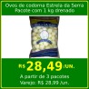 Ovos de Codorna em Conserva Estrela da Serra - pacote 1kg drenado