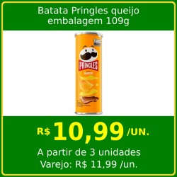 Batata Pringles queijo 109g
