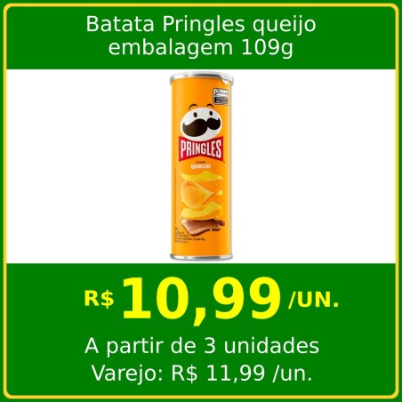 Batata Pringles queijo 109g