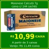 Maionese Tradicional Calcutá sachê 7g
