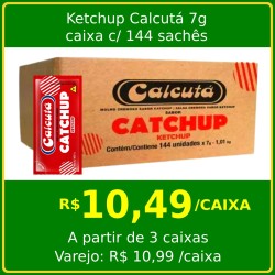Ketchup Calcutá sachê 7g