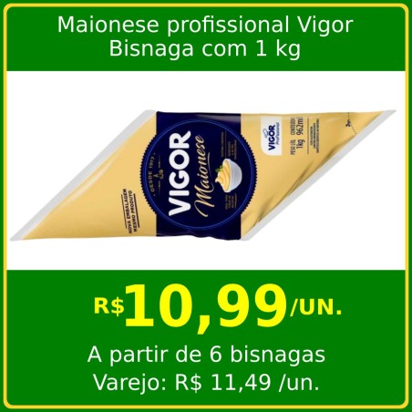 Maionese profissional Vigor - 1kg