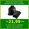 Saco para Lixo P2 60 litros - pacote com 100 unidades
