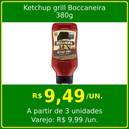 Ketchup grill Boccaneira Ekma 380g
