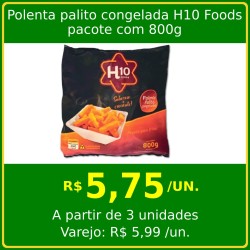 Polenta palito congelada H10 Foods 800g